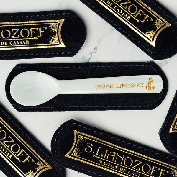 Mother-of-pearl spoon